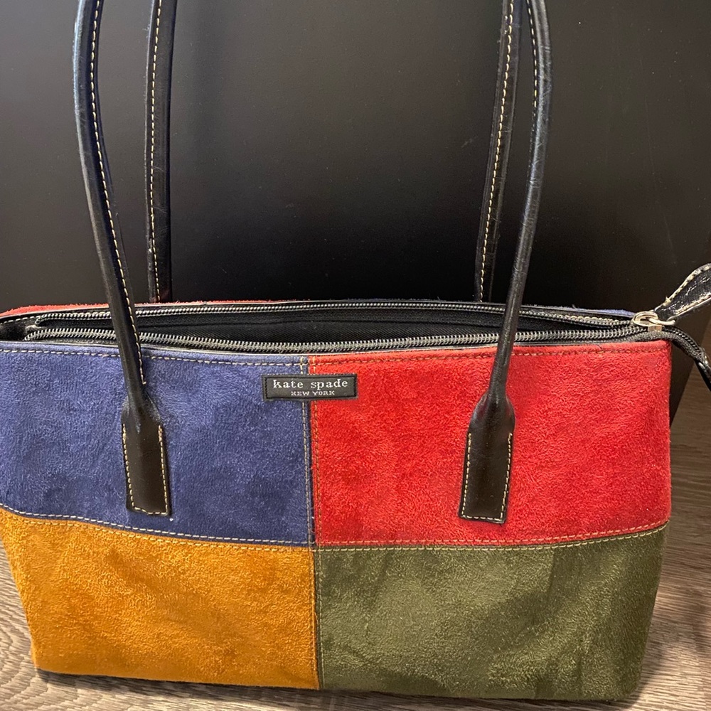 Kate Spade Patchwork Suede Hand Bag